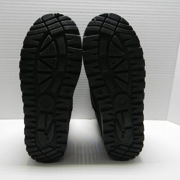 Unbranded Black Faux Fur Lined Ankle Boots with Rhinestones Sz 6.5 NWOT - Picture 5 of 5